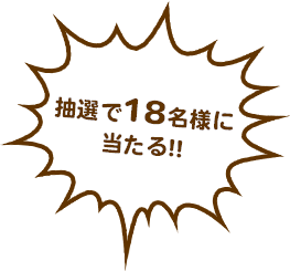 抽選で28名様に当たる!!